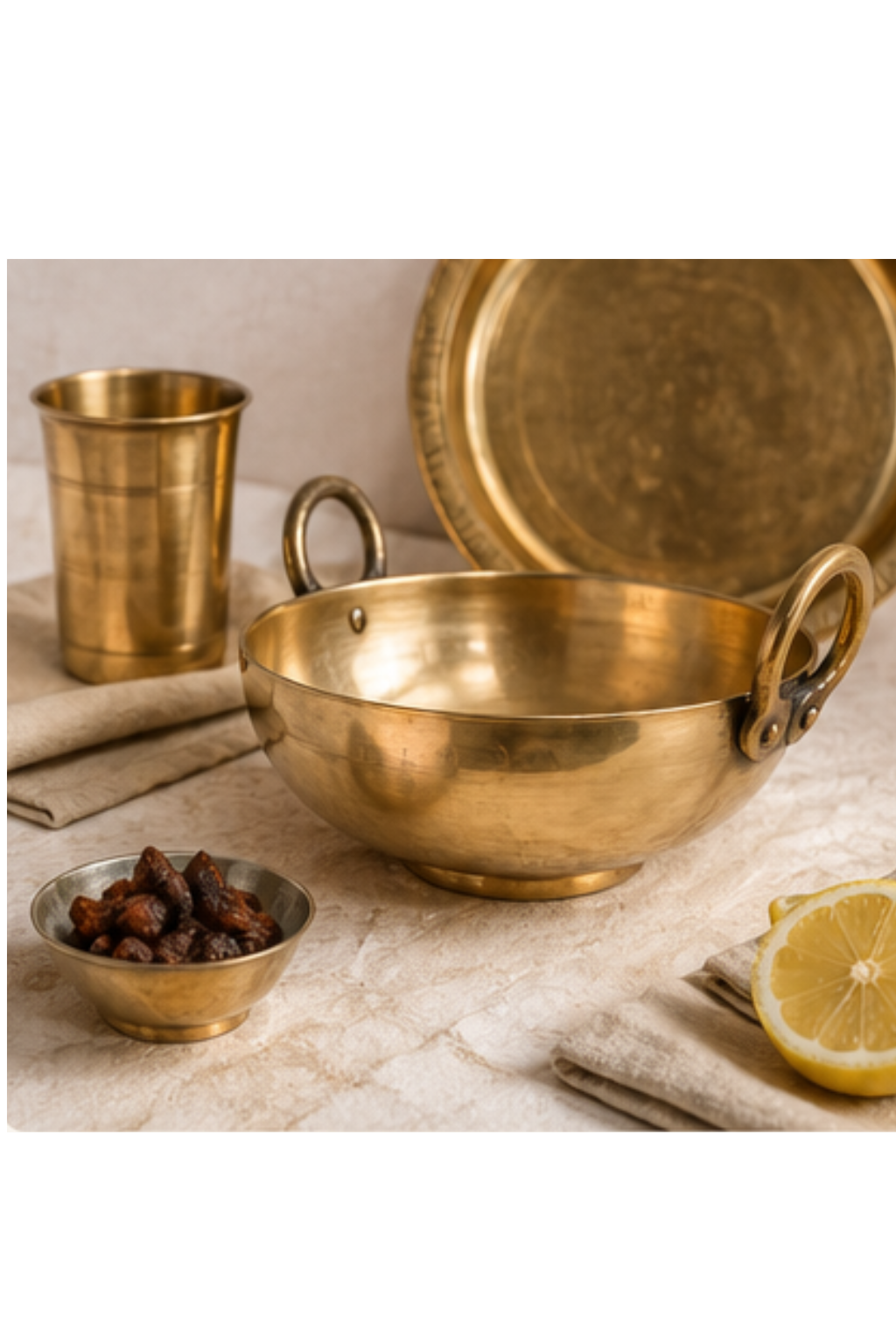 Brass utensil care guide